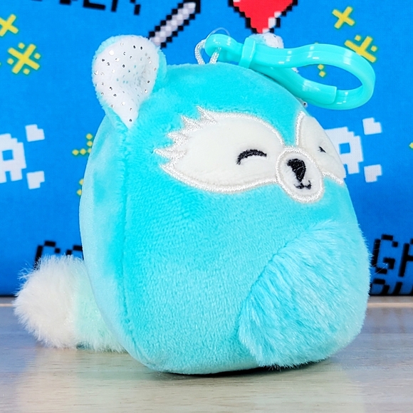 Squishmallow Dabney the Fox 3" Clip UltraSoft Stuffed Animal Toy Plush NWT - Picture 2 of 12